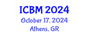 International Conference on Biomechanics (ICBM) October 17, 2024 - Athens, Greece