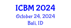 International Conference on Biomechanics (ICBM) October 24, 2024 - Bali, Indonesia