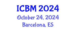 International Conference on Biomechanics (ICBM) October 24, 2024 - Barcelona, Spain