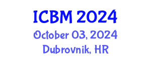 International Conference on Biomechanics (ICBM) October 03, 2024 - Dubrovnik, Croatia