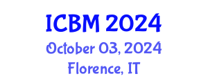 International Conference on Biomechanics (ICBM) October 03, 2024 - Florence, Italy