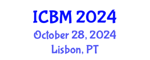International Conference on Biomechanics (ICBM) October 28, 2024 - Lisbon, Portugal