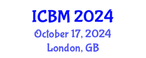 International Conference on Biomechanics (ICBM) October 17, 2024 - London, United Kingdom