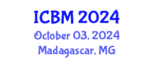 International Conference on Biomechanics (ICBM) October 03, 2024 - Madagascar, Madagascar