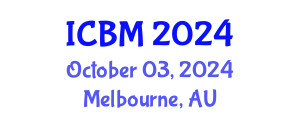 International Conference on Biomechanics (ICBM) October 03, 2024 - Melbourne, Australia