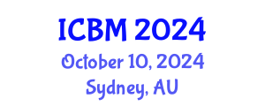 International Conference on Biomechanics (ICBM) October 10, 2024 - Sydney, Australia