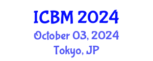 International Conference on Biomechanics (ICBM) October 03, 2024 - Tokyo, Japan