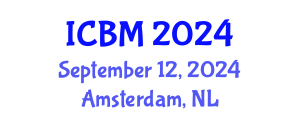International Conference on Biomechanics (ICBM) September 12, 2024 - Amsterdam, Netherlands