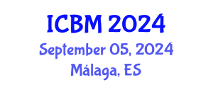 International Conference on Biomechanics (ICBM) September 05, 2024 - Málaga, Spain