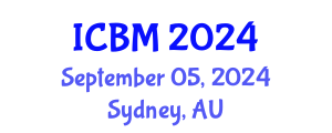 International Conference on Biomechanics (ICBM) September 05, 2024 - Sydney, Australia