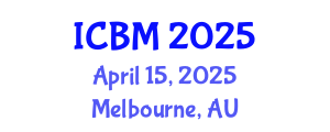 International Conference on Biomechanics (ICBM) April 15, 2025 - Melbourne, Australia