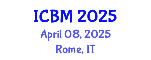 International Conference on Biomechanics (ICBM) April 08, 2025 - Rome, Italy