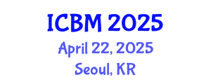 International Conference on Biomechanics (ICBM) April 22, 2025 - Seoul, Republic of Korea