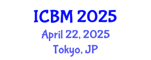 International Conference on Biomechanics (ICBM) April 22, 2025 - Tokyo, Japan