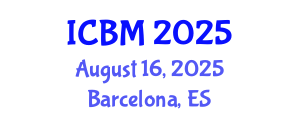 International Conference on Biomechanics (ICBM) August 16, 2025 - Barcelona, Spain