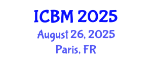 International Conference on Biomechanics (ICBM) August 26, 2025 - Paris, France