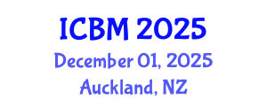 International Conference on Biomechanics (ICBM) December 01, 2025 - Auckland, New Zealand