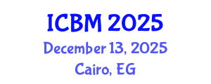 International Conference on Biomechanics (ICBM) December 13, 2025 - Cairo, Egypt