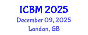 International Conference on Biomechanics (ICBM) December 09, 2025 - London, United Kingdom