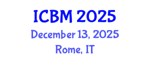 International Conference on Biomechanics (ICBM) December 13, 2025 - Rome, Italy