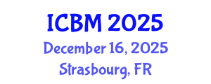 International Conference on Biomechanics (ICBM) December 16, 2025 - Strasbourg, France