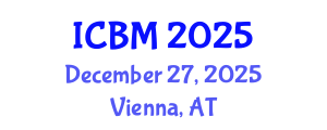 International Conference on Biomechanics (ICBM) December 27, 2025 - Vienna, Austria
