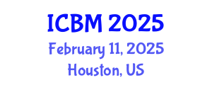 International Conference on Biomechanics (ICBM) February 11, 2025 - Houston, United States