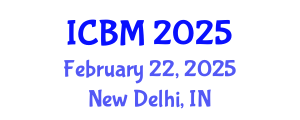 International Conference on Biomechanics (ICBM) February 22, 2025 - New Delhi, India
