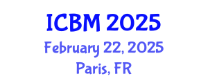 International Conference on Biomechanics (ICBM) February 22, 2025 - Paris, France