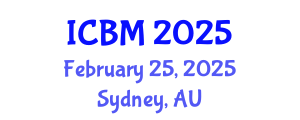 International Conference on Biomechanics (ICBM) February 25, 2025 - Sydney, Australia