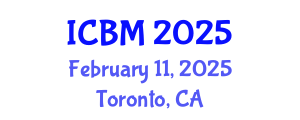 International Conference on Biomechanics (ICBM) February 11, 2025 - Toronto, Canada