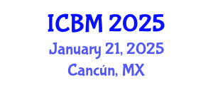 International Conference on Biomechanics (ICBM) January 21, 2025 - Cancún, Mexico