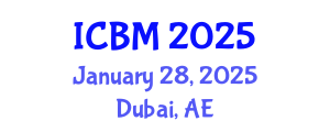 International Conference on Biomechanics (ICBM) January 28, 2025 - Dubai, United Arab Emirates