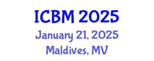 International Conference on Biomechanics (ICBM) January 21, 2025 - Maldives, Maldives