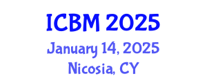 International Conference on Biomechanics (ICBM) January 14, 2025 - Nicosia, Cyprus