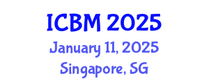 International Conference on Biomechanics (ICBM) January 11, 2025 - Singapore, Singapore
