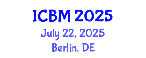 International Conference on Biomechanics (ICBM) July 22, 2025 - Berlin, Germany
