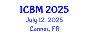 International Conference on Biomechanics (ICBM) July 12, 2025 - Cannes, France