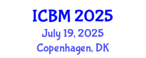 International Conference on Biomechanics (ICBM) July 19, 2025 - Copenhagen, Denmark