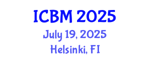 International Conference on Biomechanics (ICBM) July 19, 2025 - Helsinki, Finland