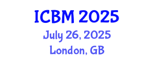 International Conference on Biomechanics (ICBM) July 26, 2025 - London, United Kingdom