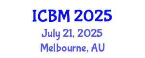 International Conference on Biomechanics (ICBM) July 21, 2025 - Melbourne, Australia