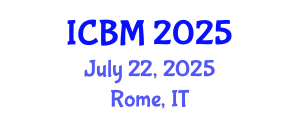 International Conference on Biomechanics (ICBM) July 22, 2025 - Rome, Italy