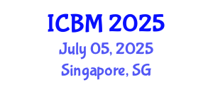 International Conference on Biomechanics (ICBM) July 05, 2025 - Singapore, Singapore