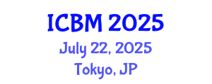 International Conference on Biomechanics (ICBM) July 22, 2025 - Tokyo, Japan