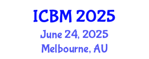 International Conference on Biomechanics (ICBM) June 24, 2025 - Melbourne, Australia