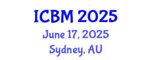 International Conference on Biomechanics (ICBM) June 17, 2025 - Sydney, Australia