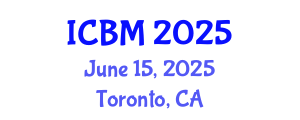International Conference on Biomechanics (ICBM) June 15, 2025 - Toronto, Canada