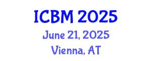 International Conference on Biomechanics (ICBM) June 21, 2025 - Vienna, Austria