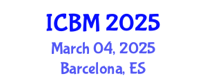 International Conference on Biomechanics (ICBM) March 04, 2025 - Barcelona, Spain